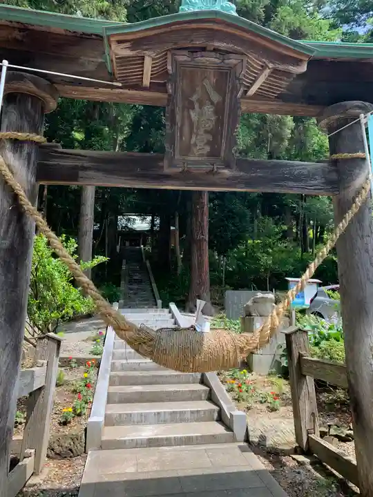 八幡神社(岩窪切岸城址)(福島県)