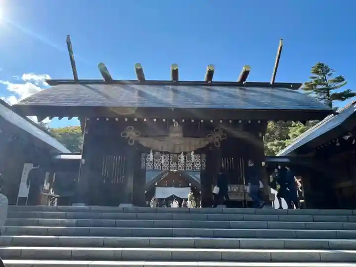 北海道神宮の山門・神門