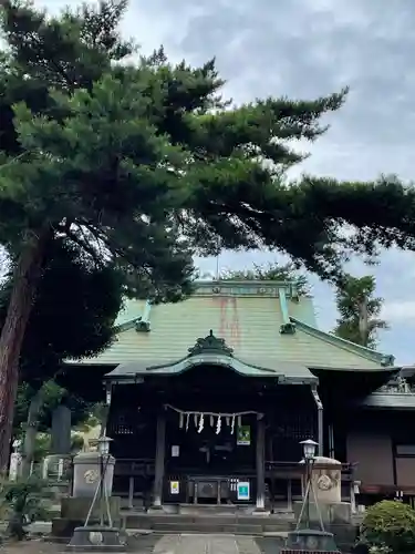 駒留八幡神社の本殿・本堂