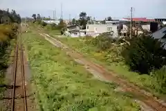 山越諏訪神社の周辺