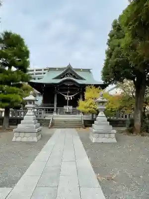 大棚・中川杉山神社(神奈川県)