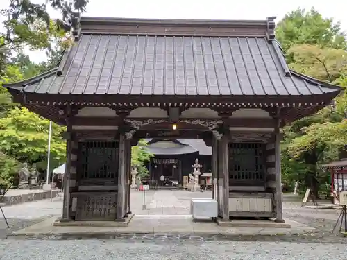 冨士御室浅間神社の山門・神門