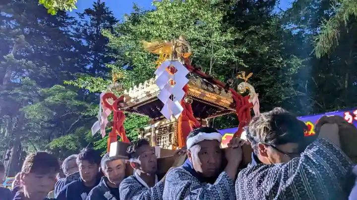 鷹栖神社のお祭り