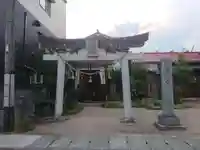 御嶽教古川教会の鳥居