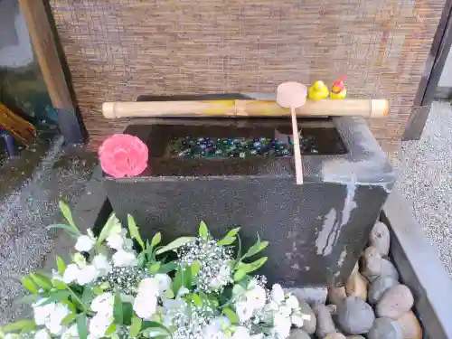 上尾御嶽神社の手水舎