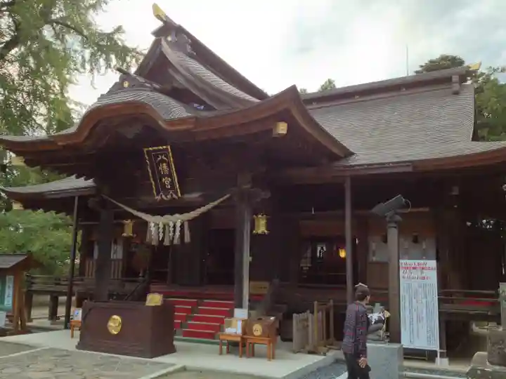 水戸八幡宮の本殿・本堂