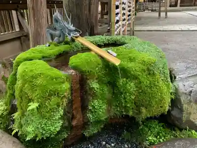 諏訪大社の手水舎