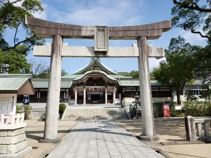 亀山八幡宮の鳥居