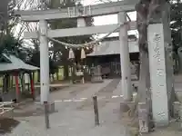 胸形神社の鳥居