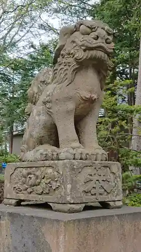 栗沢神社の狛犬