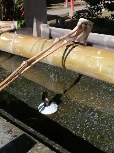 常陸第三宮　吉田神社の手水舎