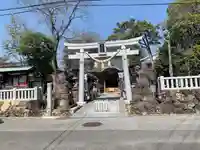 薫的神社の鳥居