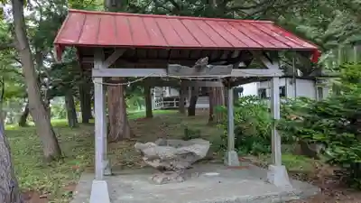 音江神社の手水舎