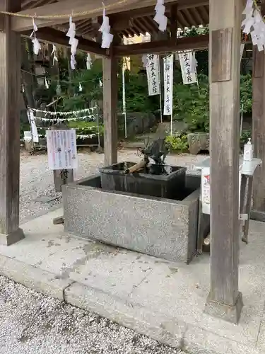 秩父今宮神社の手水舎