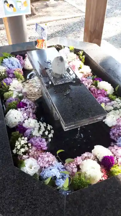 新琴似神社の手水舎