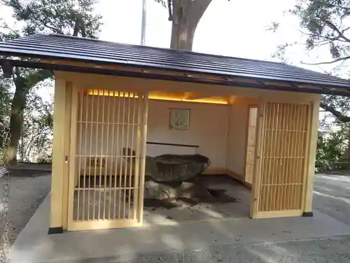 星川杉山神社の手水舎