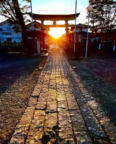 祝神社の鳥居