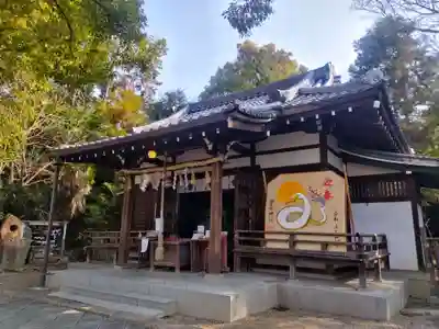 安居神社の本殿・本堂