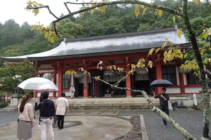 鞍馬寺の本殿・本堂