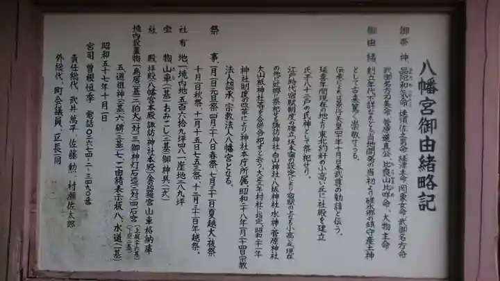 八幡宮のその他建物