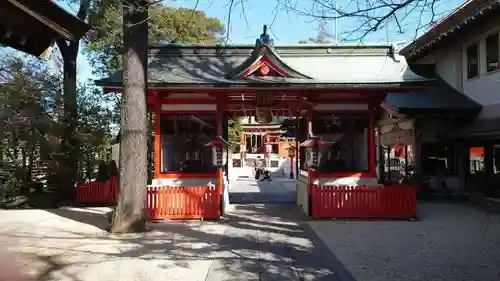 馬橋稲荷神社の山門・神門