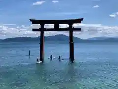 白鬚神社の鳥居