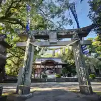 諏訪神社の鳥居