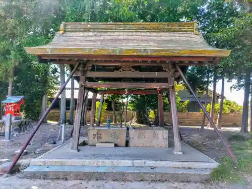 大毛神社（大毛五百入塚）の手水舎