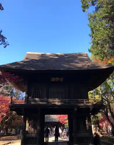 平林寺の山門