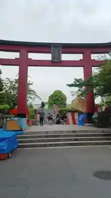 亀戸天神社の鳥居