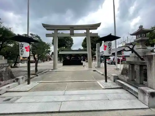 山田天満宮の鳥居