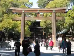 明治神宮の鳥居