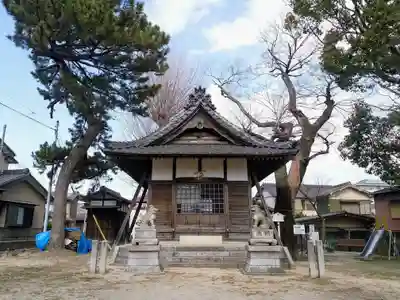 津嶋社の本殿・本堂