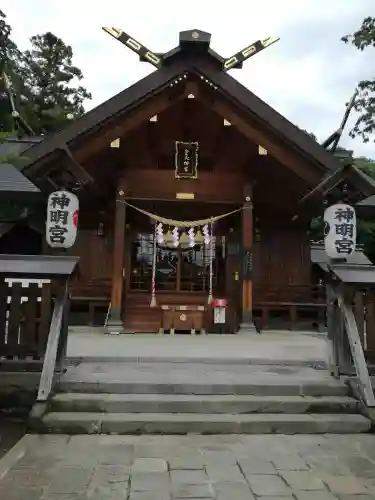 大間々神明宮の本殿・本堂