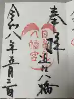 日牟禮八幡宮の御朱印