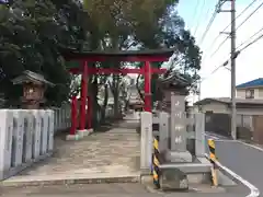 赤塚氷川神社の鳥居