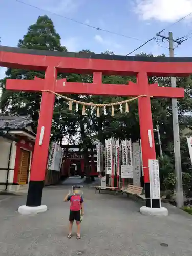 千代保稲荷神社の鳥居