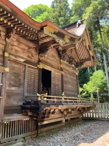 相馬中村神社の本殿