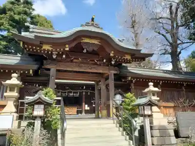 鳩ヶ谷氷川神社の本殿・本堂