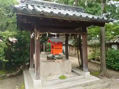 片埜神社の手水舎