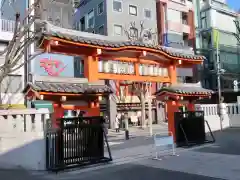 善國寺の鳥居