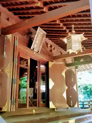 渋谷氷川神社の本殿・本堂