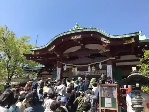 亀戸天神社の本殿・本堂