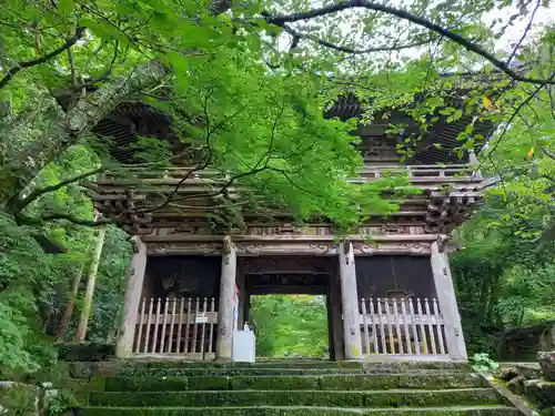 竹林寺の山門