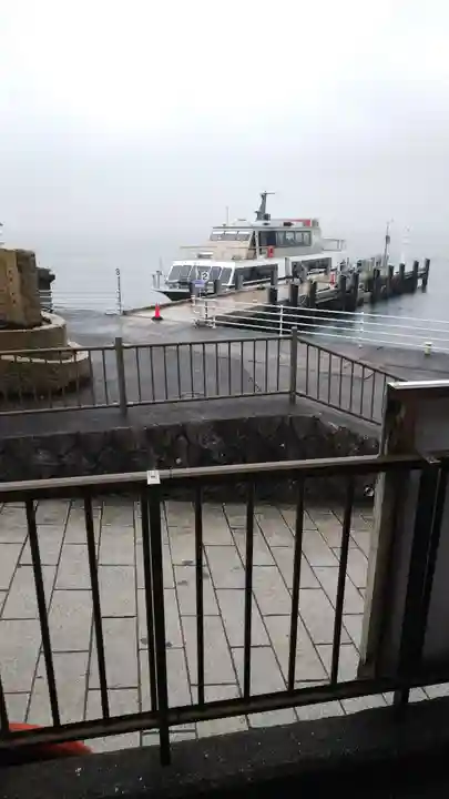 竹生島神社(都久夫須麻神社)の周辺
