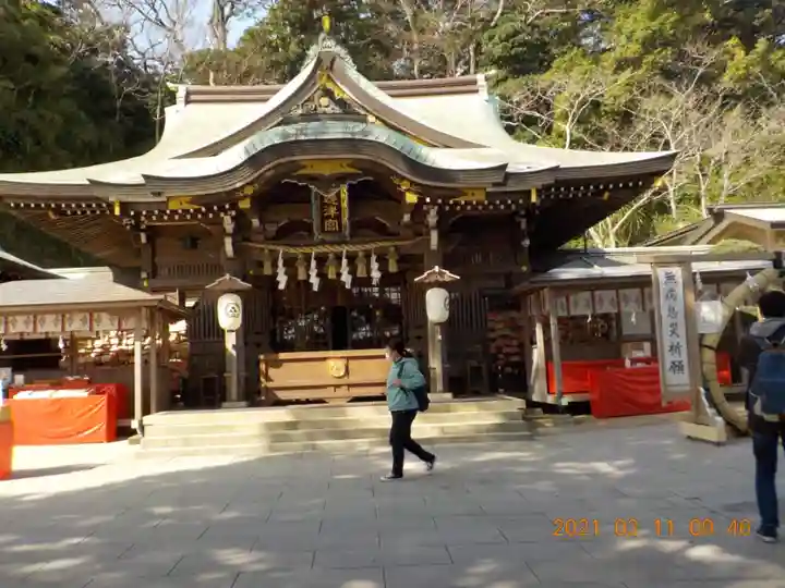 江島神社の本殿・本堂