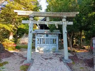 奥津神社の鳥居
