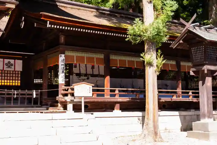 諏訪大社下社秋宮(長野県)