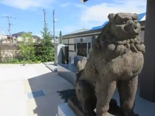 千葉縣護國神社の狛犬