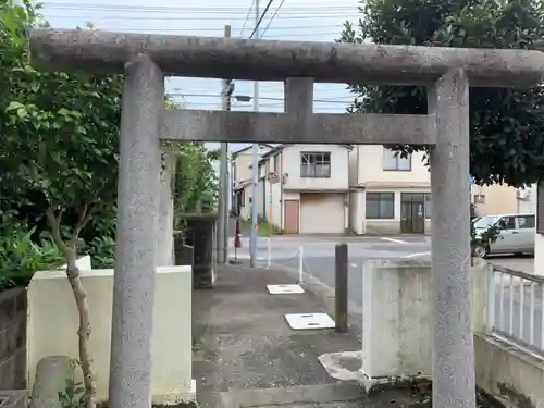 山野神神社の鳥居